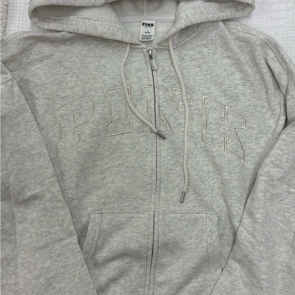 PINK Gray Sweat Suit - Picture 5 of 10